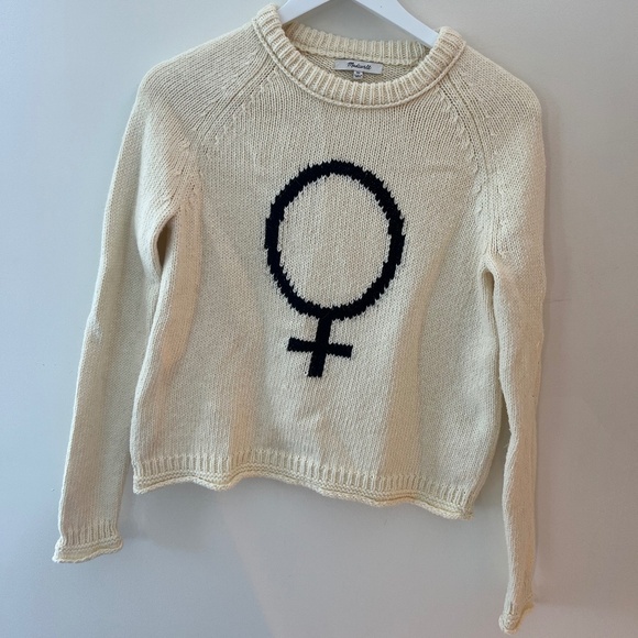 Madewell Female Cotton Wool Sweater - Picture 1 of 6